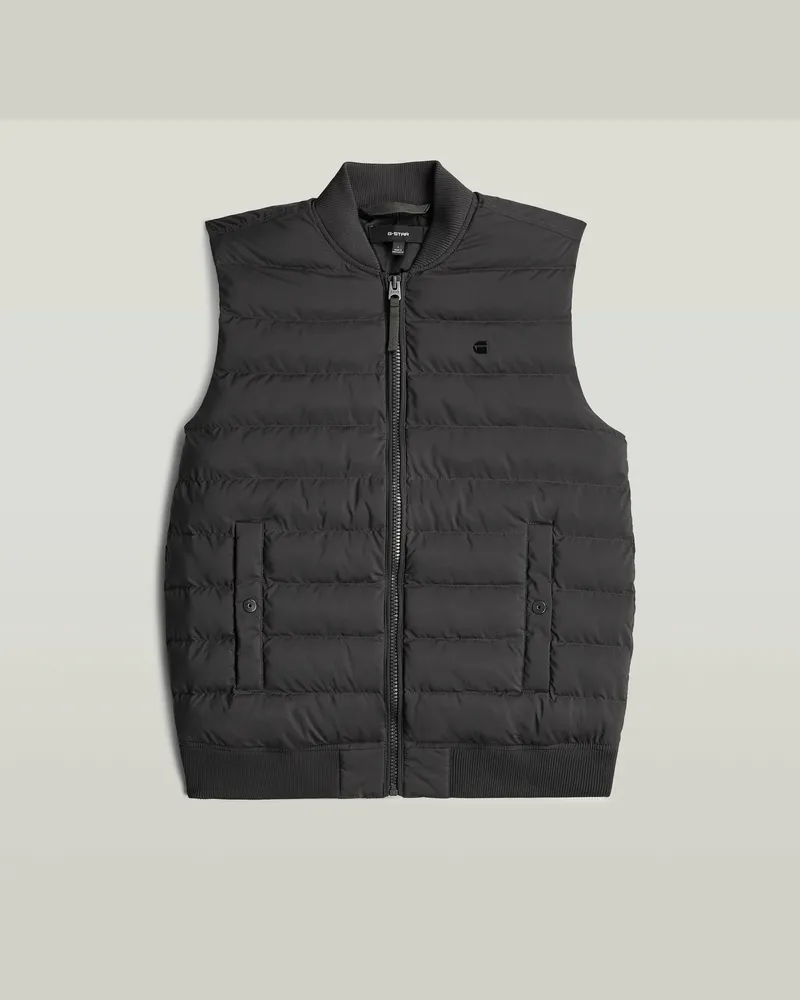 G-STAR RAW Liner Weste - Grau - Herren Grau