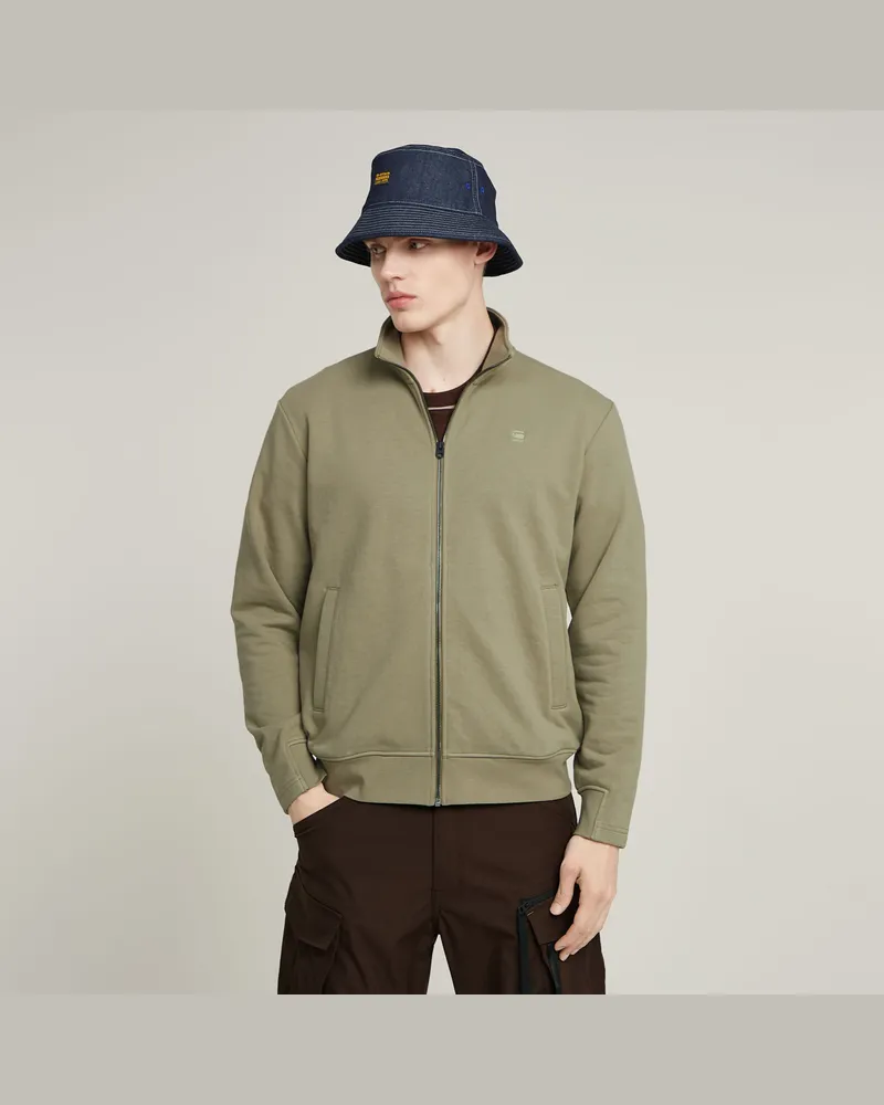 G-STAR RAW Nifous Zip Thru Sweatshirt - Grün - Herren Grün