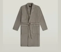 Bademantel - Grau - Herren