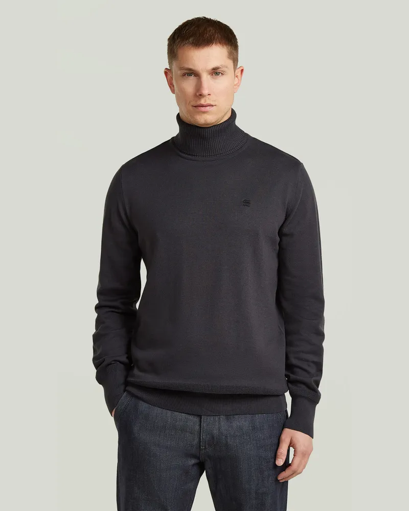 G-STAR RAW Core Turtle Knit - Grau - Herren Grau