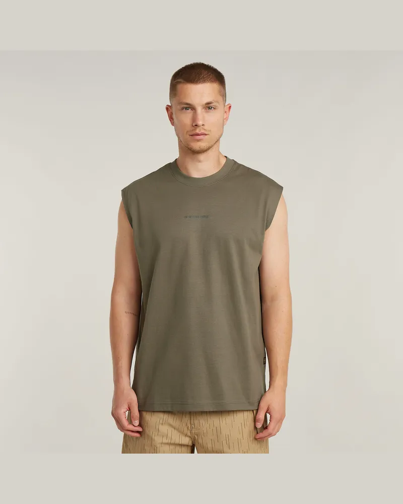G-STAR RAW Boxy T-Shirt - Braun - Herren Braun