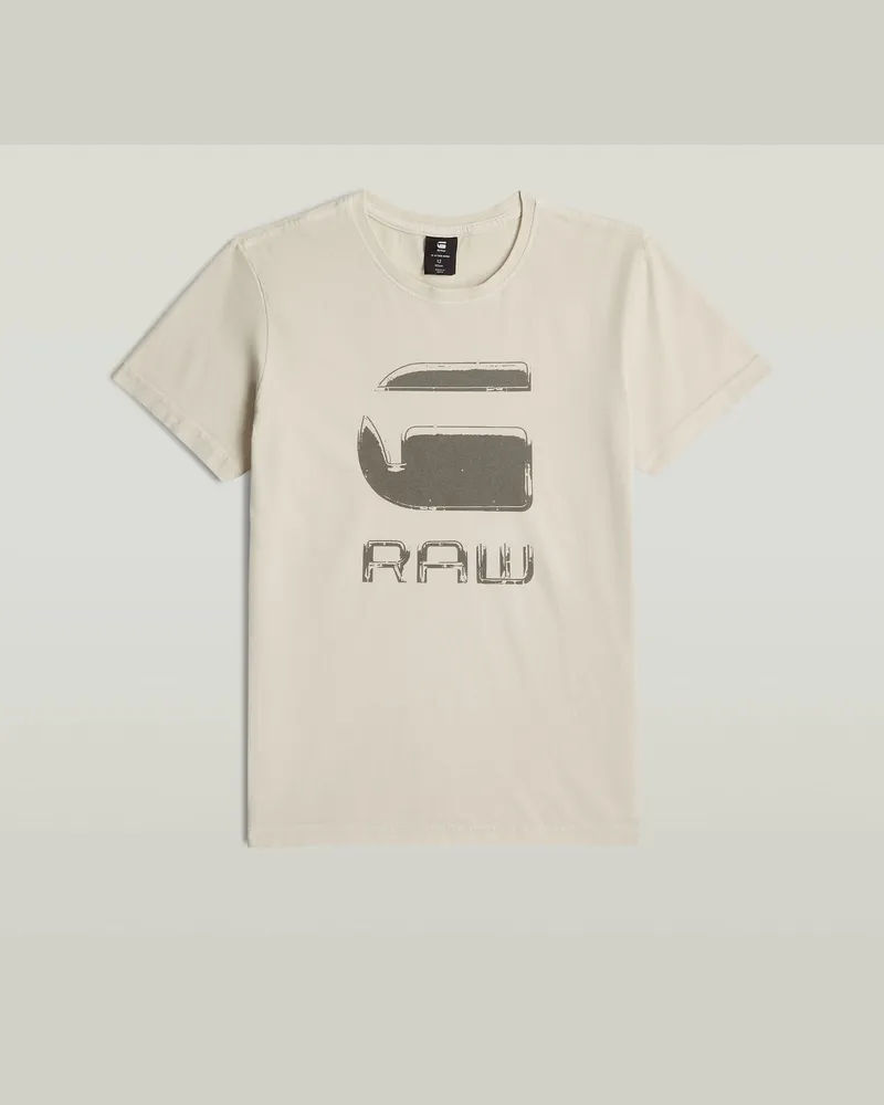 G-STAR RAW Boys Base T-Shirt - Weiß - jungen Weiß