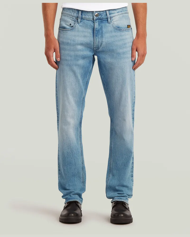 G-STAR RAW Mosa Straight Jeans - Hellblau - Herren Hellblau