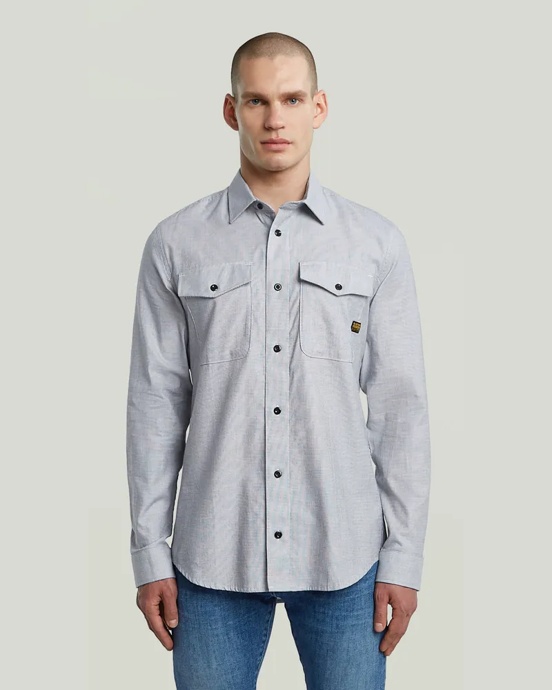 G-STAR RAW Marine Slim Hemd - Mehrfarbig - Herren Mehrfarbig