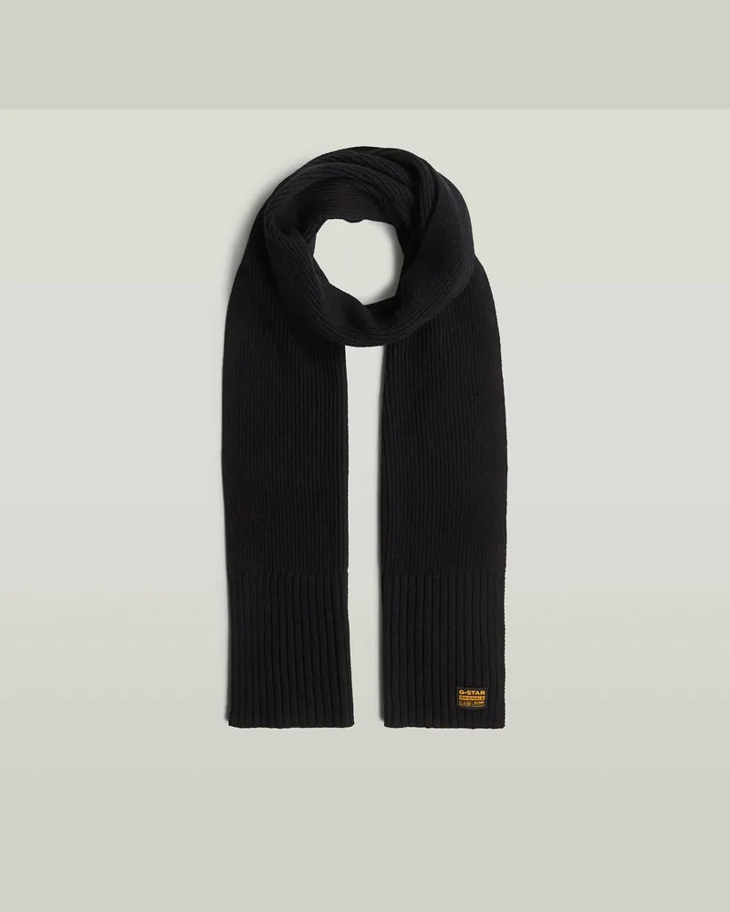 G-STAR RAW Geffo Schal - Schwarz - Herren Schwarz