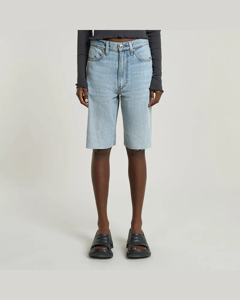 G-STAR RAW Type 96 Loose Shorts - Hellblau - Damen Hellblau