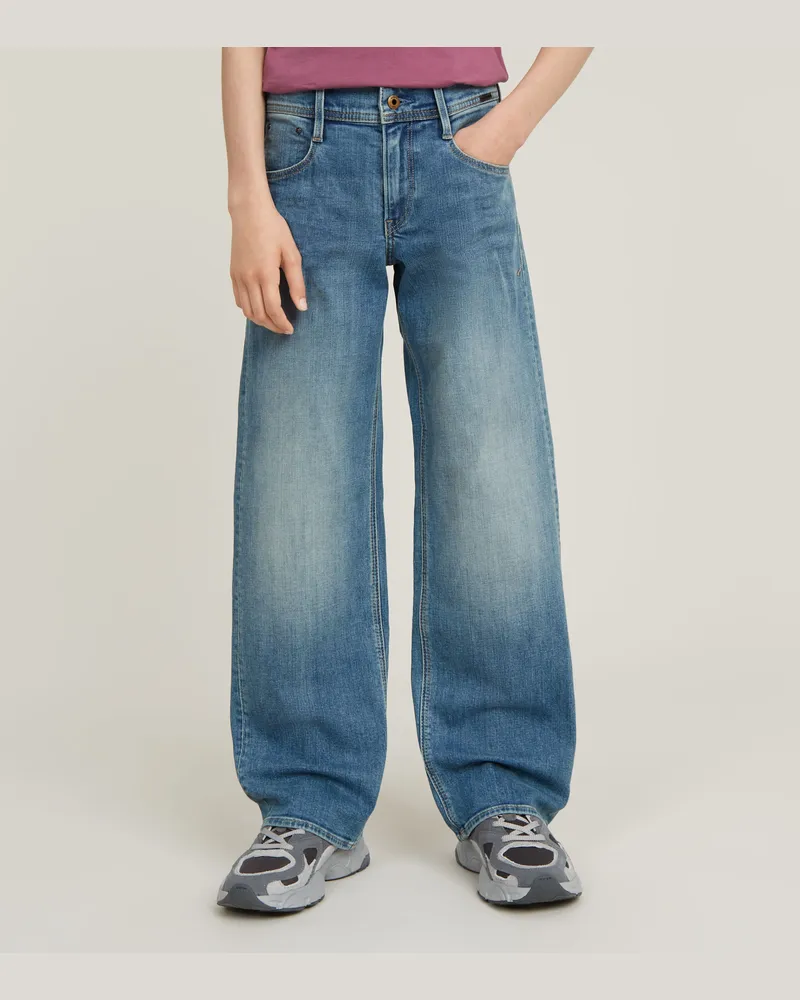 G-STAR RAW Mädchen Judee Loose Jeans - Mittelblau - mädchen Mittelblau