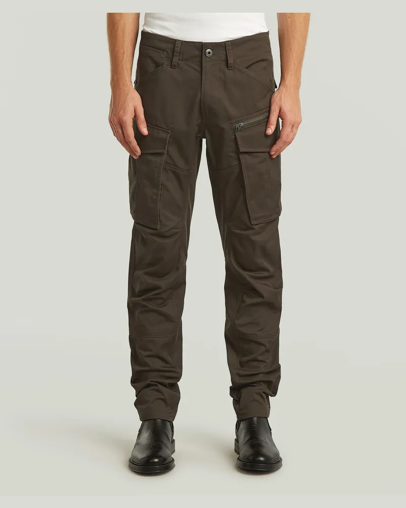 G-STAR RAW Rovic Zip 3D Regular Tapered Hose - Braun - Herren Braun