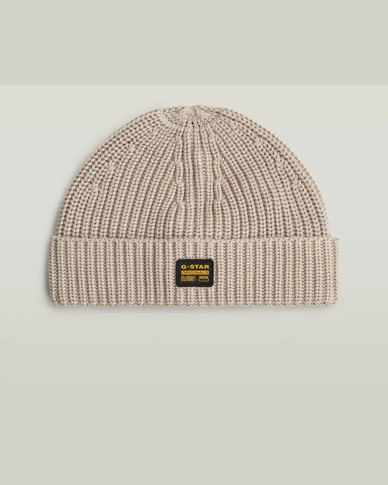 G-STAR RAW Originals Fisherman Beanie - Beige - Herren Beige