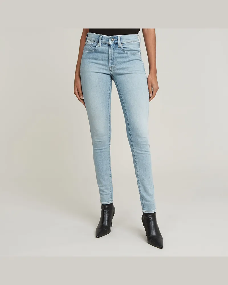 G-STAR RAW Lhana Skinny Jeans - Hellblau - Damen Hellblau
