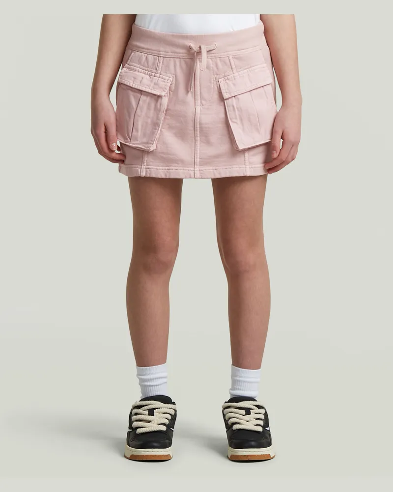 G-STAR RAW Girls Mini Cargo Sweat Skirt PM - Pink - mädchen Pink