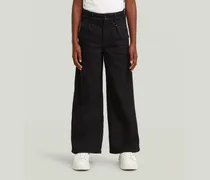 Girls Icon Skater Chino High Loose Jeans - Dunkelblau - mädchen