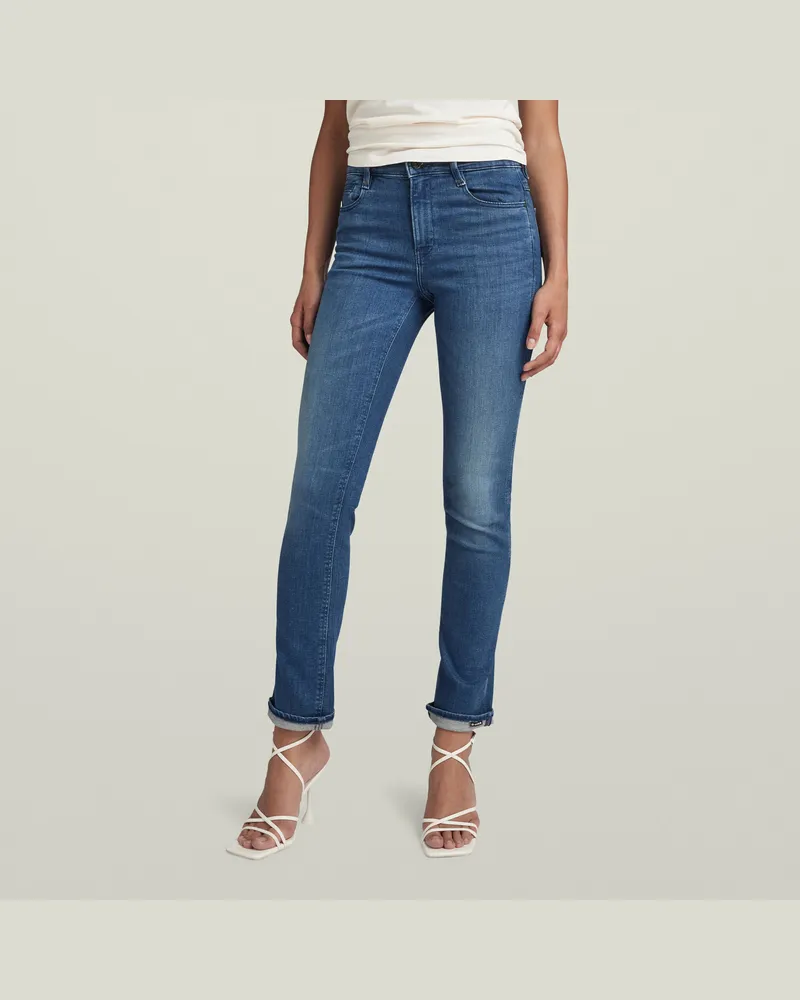 G-STAR RAW Noxer Straight Jeans - Dunkelblau - Damen Dunkelblau