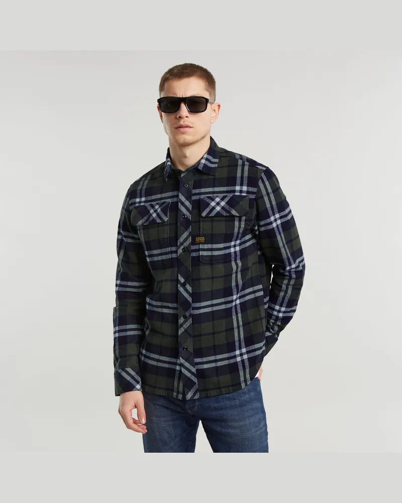 G-STAR RAW CPO Regular Hemd - Mehrfarbig - Herren Mehrfarbig