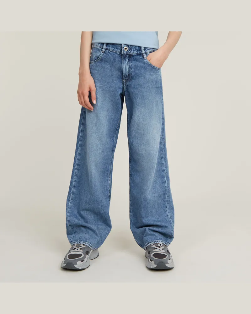 G-STAR RAW Mädchen Premium Judee Loose Jeans - Mittelblau - mädchen Mittelblau