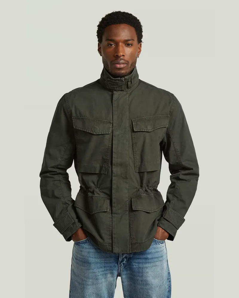G-STAR RAW Rovic Slim Field Jacke - Grau - Herren Grau