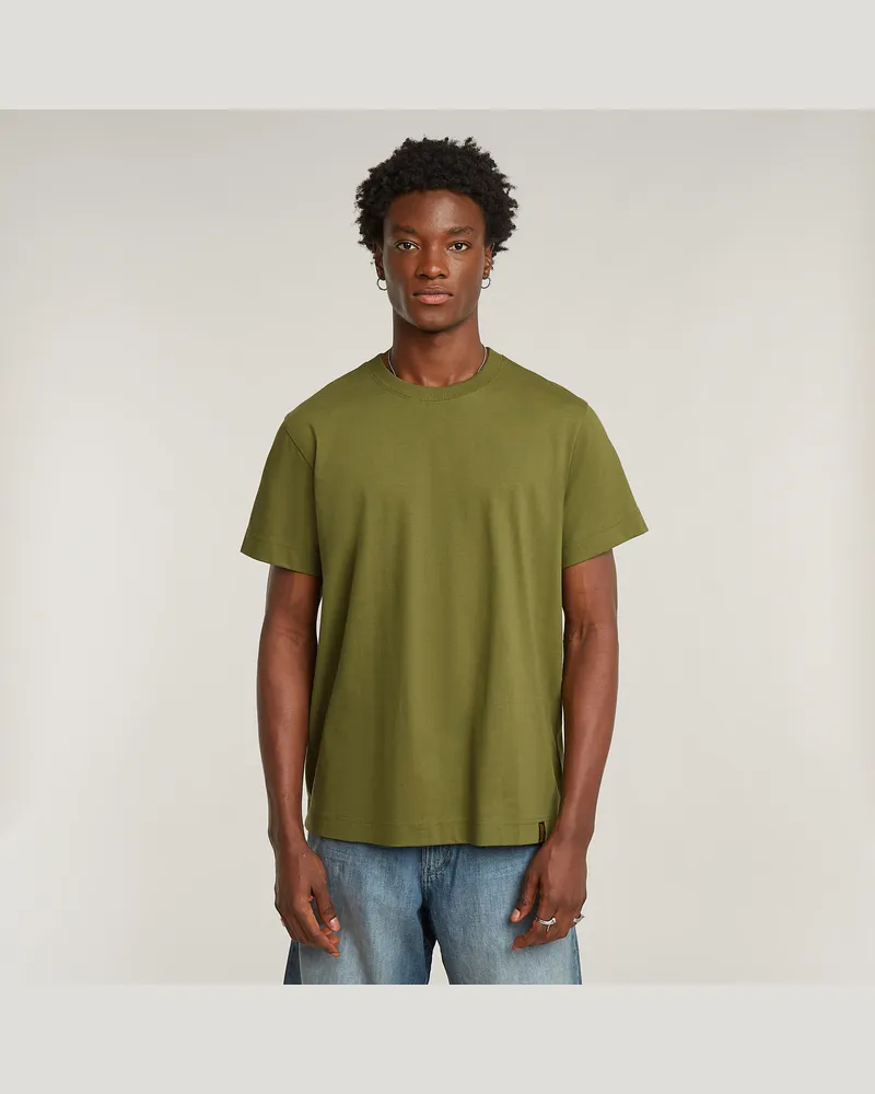 G-STAR RAW Essential Loose T-Shirt - Grün - Herren Grün