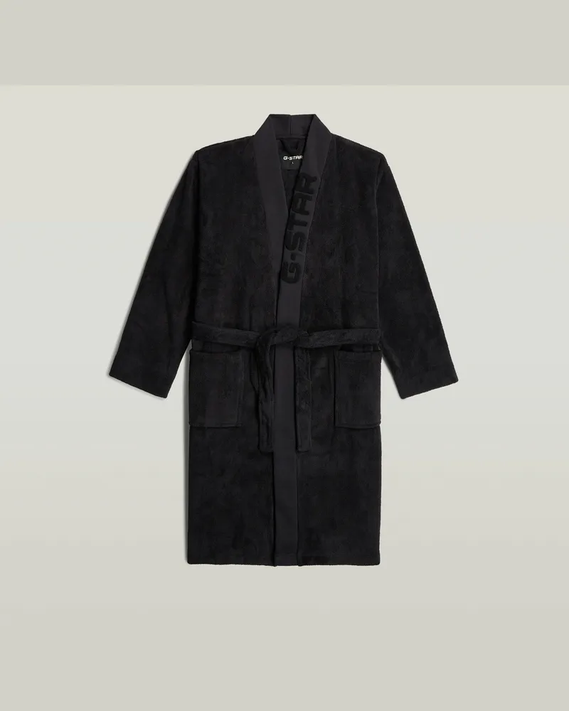 G-STAR RAW Bademantel - Schwarz - Herren Schwarz