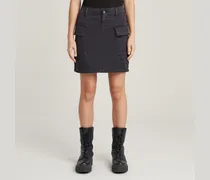 Cargo Mini Rock - Grau - Damen