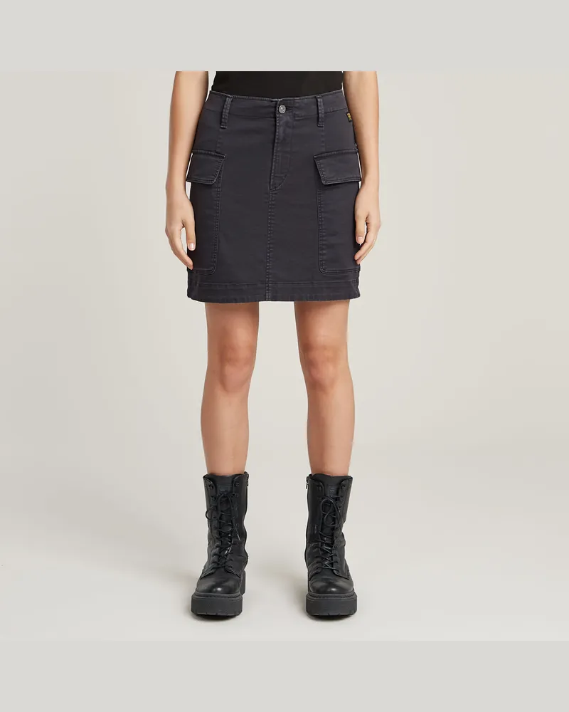 G-STAR RAW Cargo Mini Rock - Grau - Damen Grau