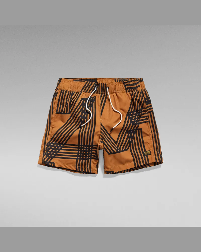 G-STAR RAW Dirik Allover Badeshorts - Mehrfarbig - Herren Mehrfarbig
