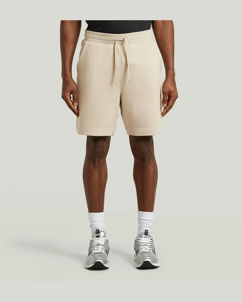 G-STAR RAW Core Sweater Shorts - Beige - Herren Beige