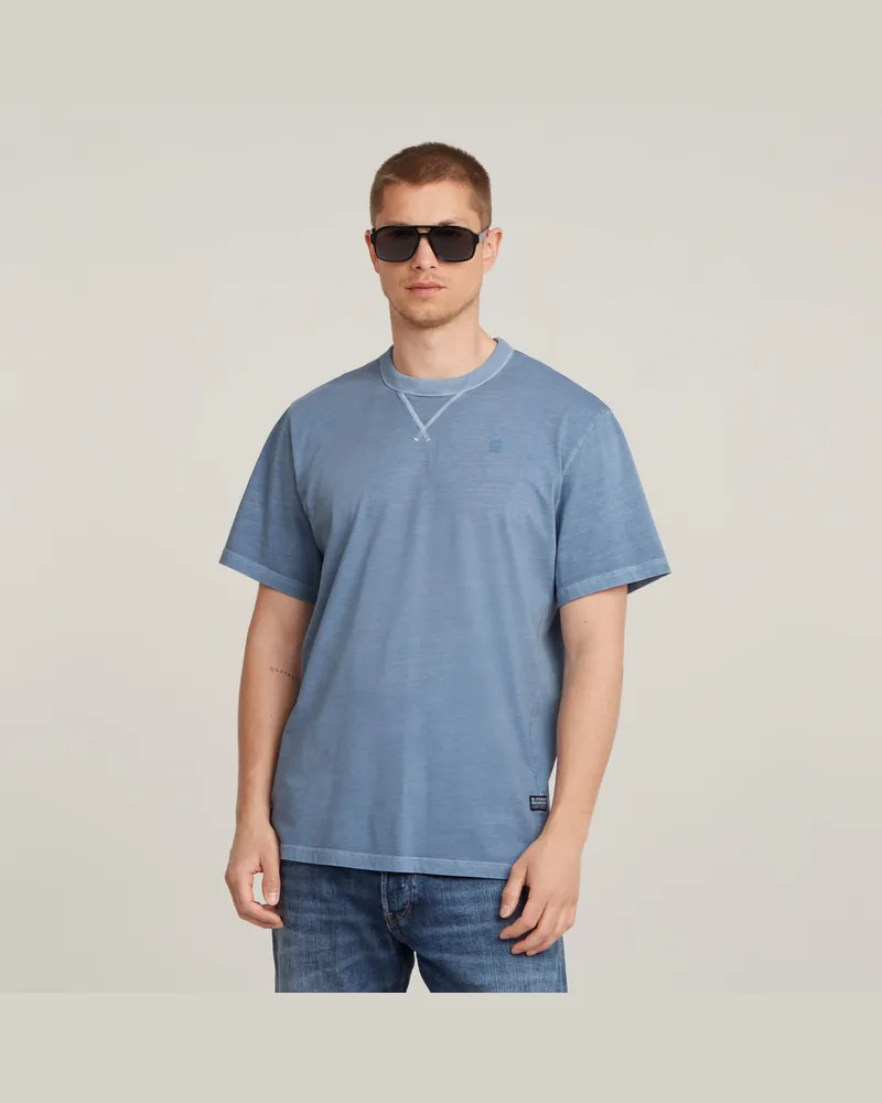 G-STAR RAW Nifous T-Shirt - Mittelblau - Herren Mittelblau