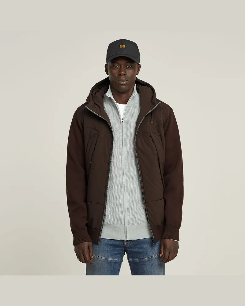 G-STAR RAW Alfresco Zip Thru Hoodie - Braun - Herren Braun