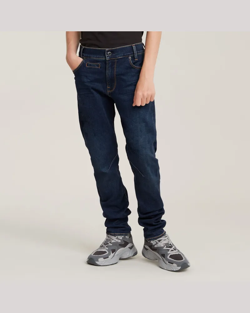 G-STAR RAW Jungen D-Staq Slim Jeans - Dunkelblau - jungen Dunkelblau