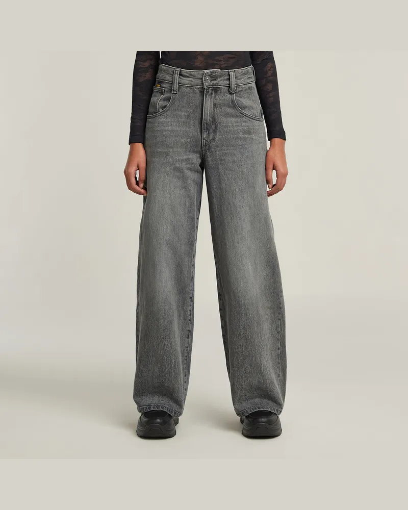 G-STAR RAW Skater High Loose Jeans - Grau - Damen Grau