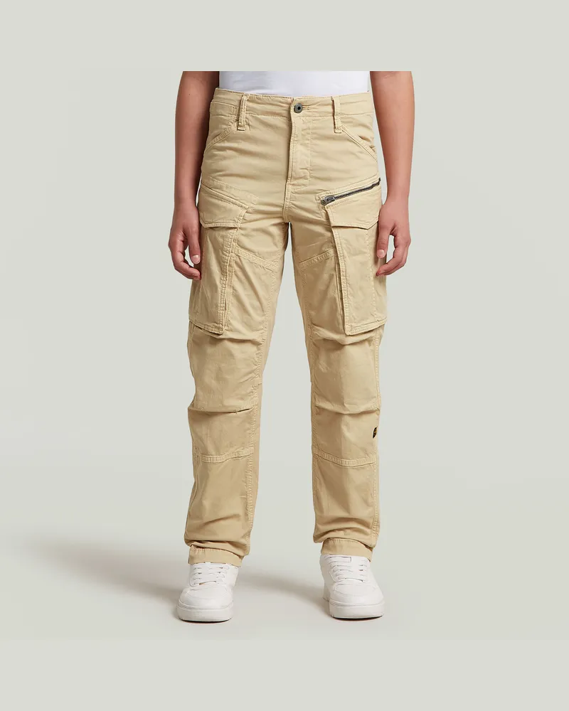 G-STAR RAW Boys Rovic Zip 3D Regular Tapered Hose - Beige - jungen Beige