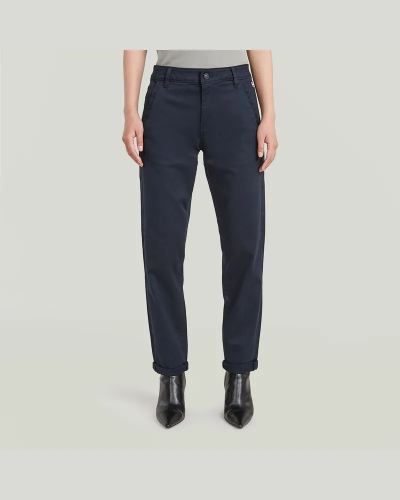 G-STAR RAW Kate Boyfriend Chino - Dunkelblau - Damen Dunkelblau