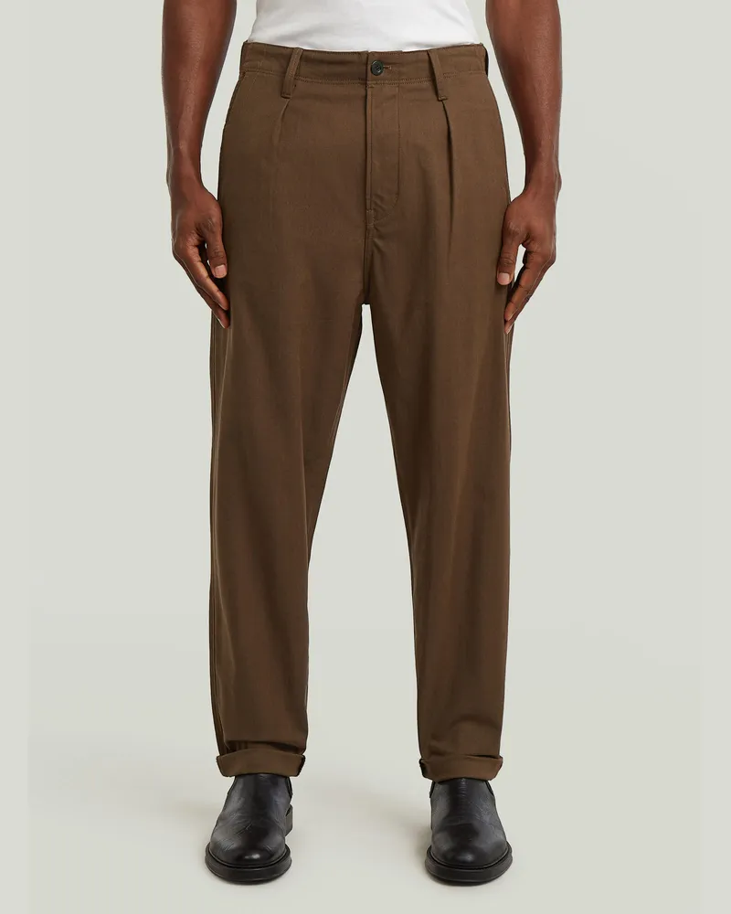 G-STAR RAW Pleated Chino Relaxed Tapered - Mehrfarbig - Herren Mehrfarbig
