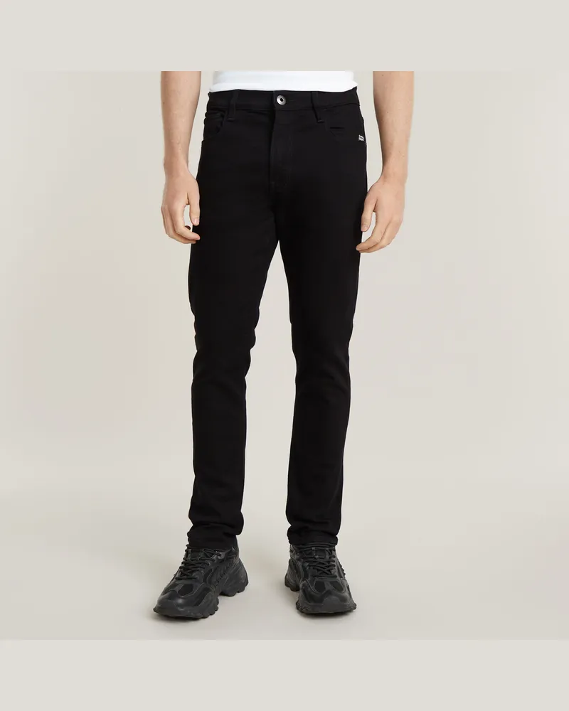 G-STAR RAW 3301 Slim Jeans - Schwarz - Herren Schwarz