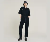 Army Jumpsuit - Dunkelblau - Damen