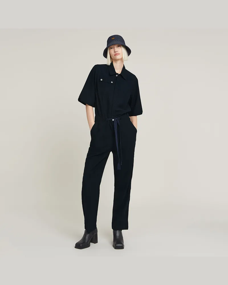 G-STAR RAW Army Jumpsuit - Dunkelblau - Damen Dunkelblau