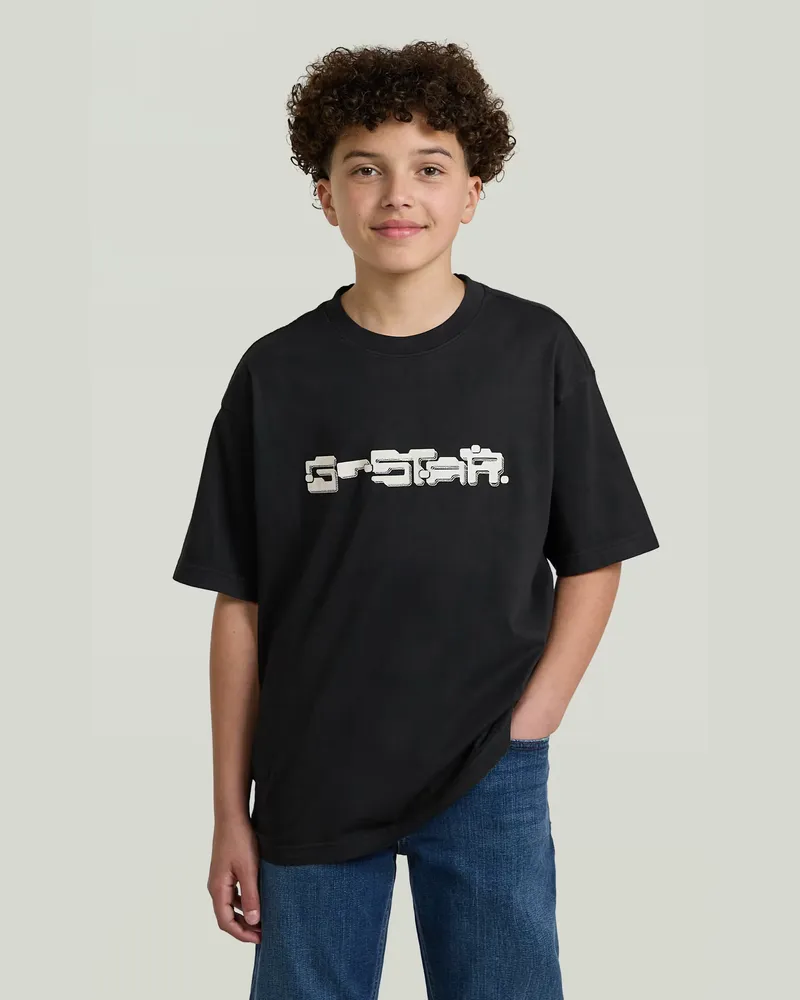 G-STAR RAW Boys Oversized T-Shirt - Schwarz - jungen Schwarz