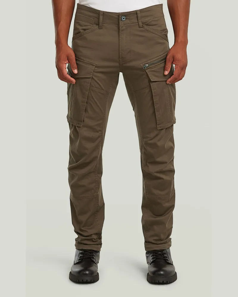 G-STAR RAW Rovic Zip 3D Regular Tapered Hose - Braun - Herren Braun