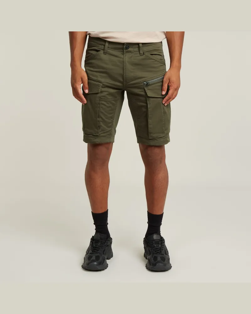 G-STAR RAW Rovic Zip Regular Shorts - Grau - Herren Grau