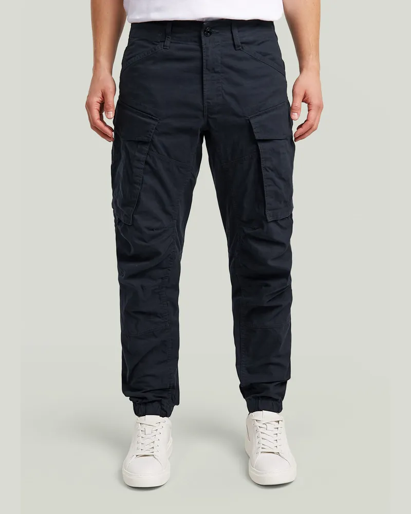 G-STAR RAW Cargohose 3D Regular Tapered Cuffed - Dunkelblau - Herren Dunkelblau