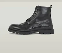 Blake High Brogue Stiefel - Schwarz - Herren