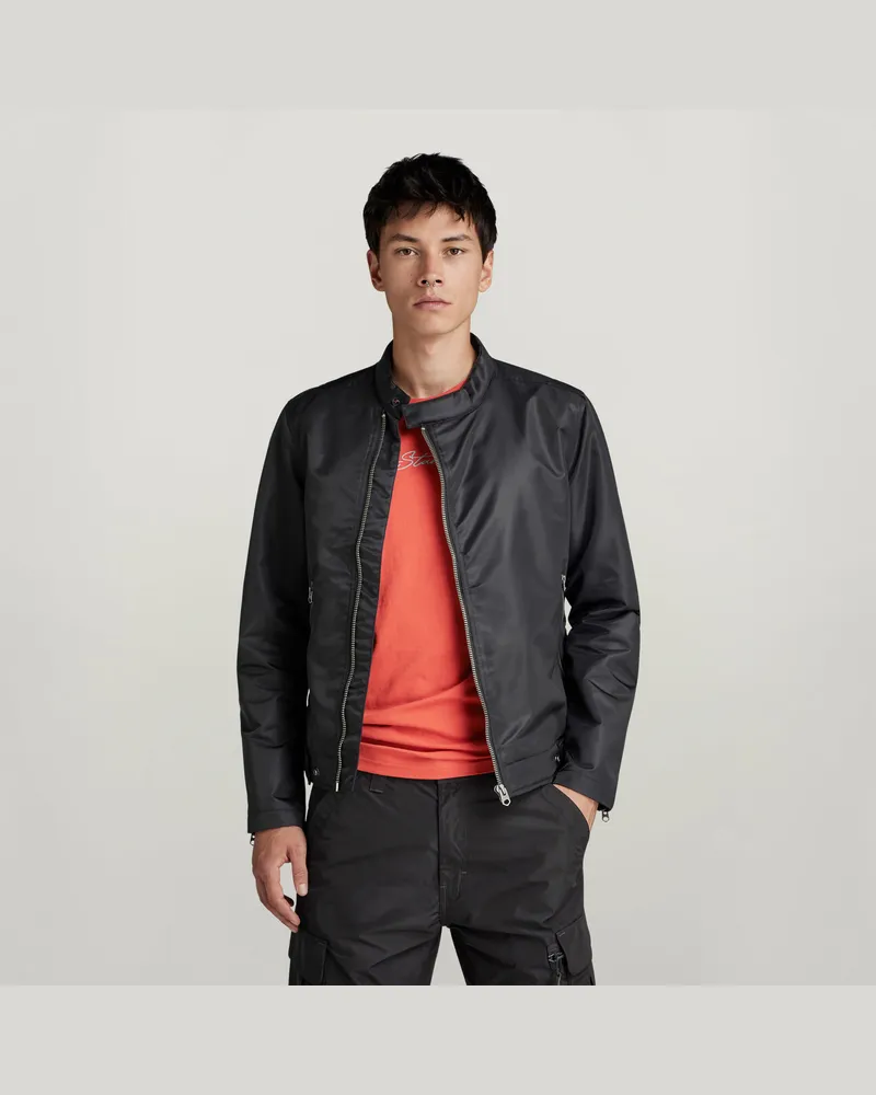 G-STAR RAW Biker Jacke - Schwarz - Herren Schwarz