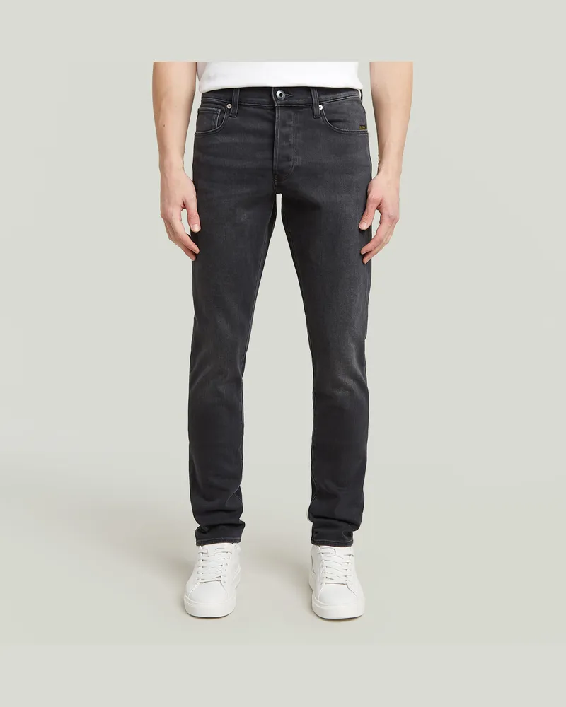 G-STAR RAW 3301 Slim Jeans - Schwarz - Herren Schwarz
