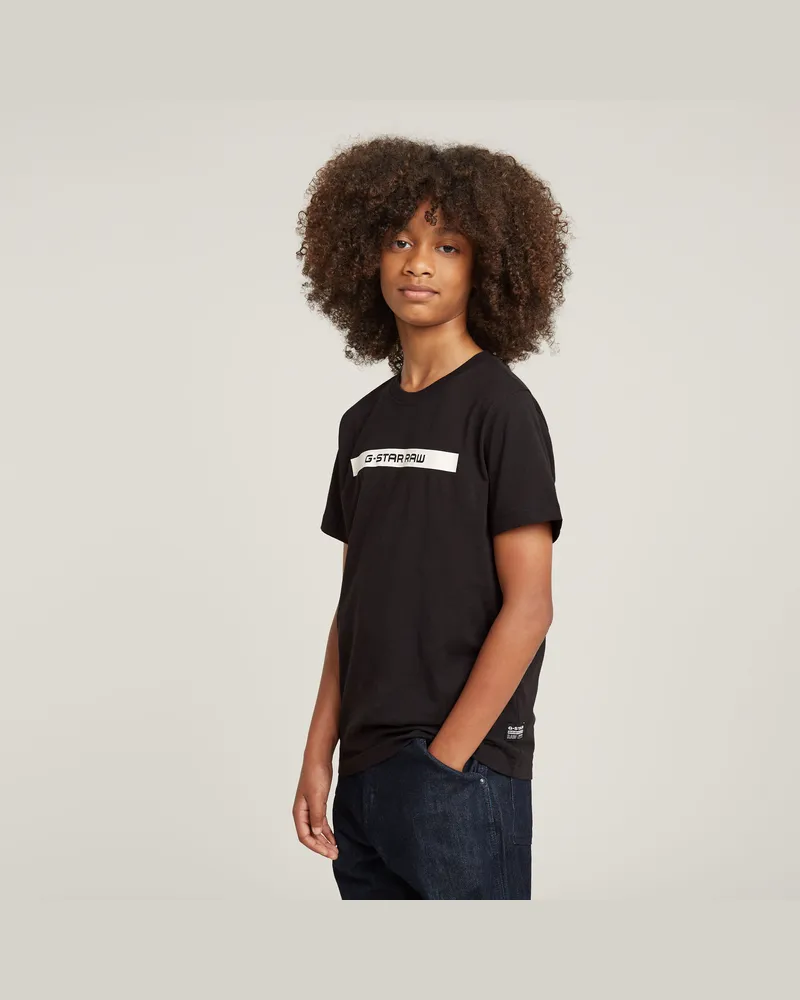 G-STAR RAW Jungen T-Shirt Regular - Schwarz - jungen Schwarz