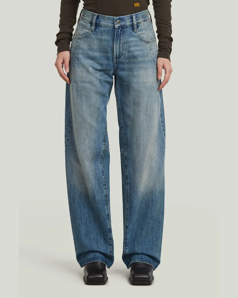 G-STAR RAW Contor Loose Jeans - Hellblau - Damen Hellblau