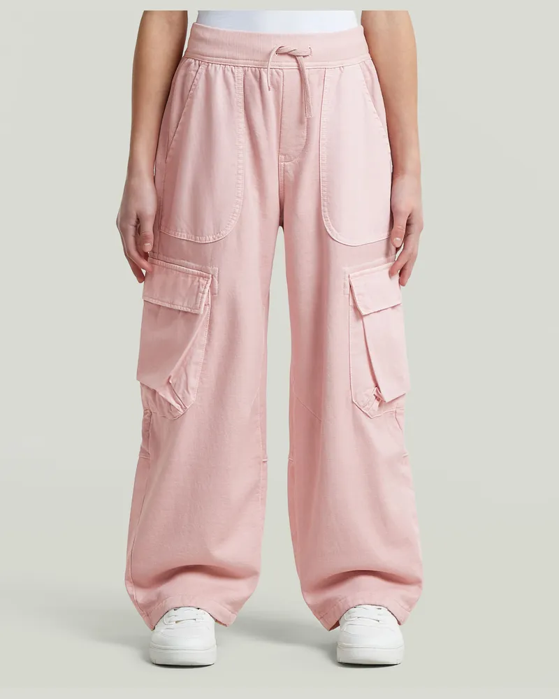 G-STAR RAW Girls Balloon Cargo Pants 2.0 PM - Pink - mädchen Pink