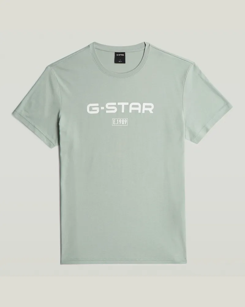 G-STAR RAW Chest Logo T-Shirt - Grau - Herren Grau