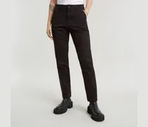 Slim Chino - Schwarz - Damen
