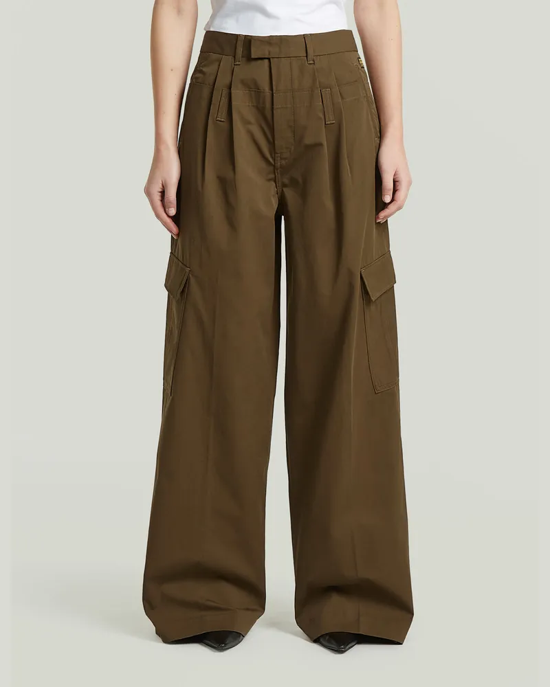 G-STAR RAW Cargo WB Chino - Braun - Damen Braun