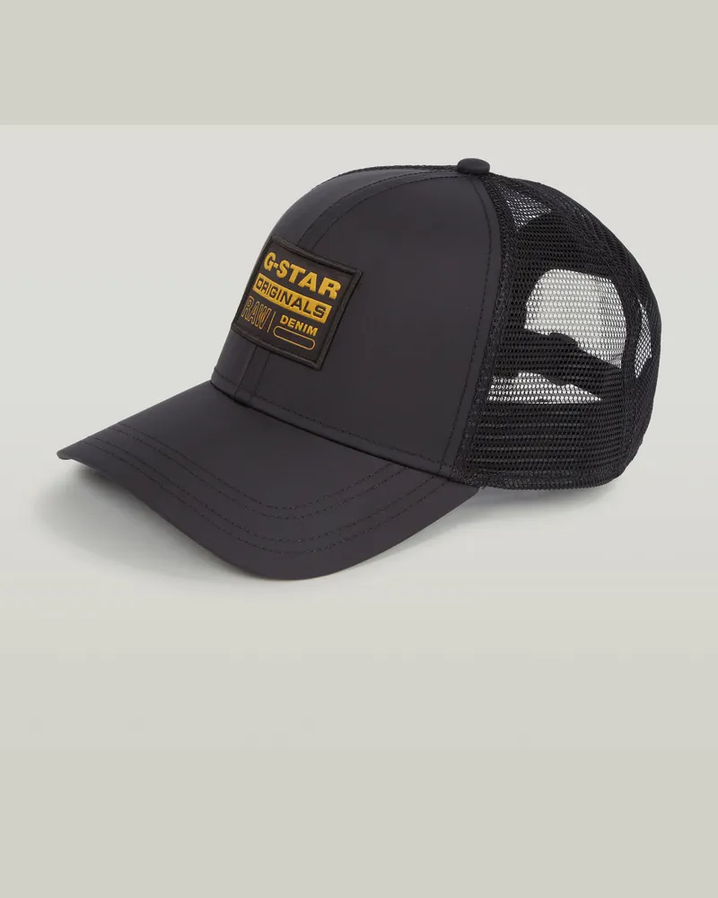 G-STAR RAW Embro Baseball Trucker Cap - Schwarz - Herren Schwarz